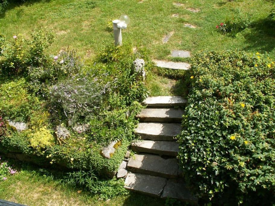 Magnifique Maison De Maitre Du 18E Avec Jardin Luz-Saint-Sauveur Esterno foto
