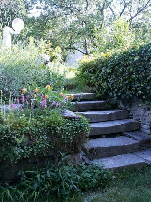 Magnifique Maison De Maitre Du 18E Avec Jardin Luz-Saint-Sauveur Esterno foto